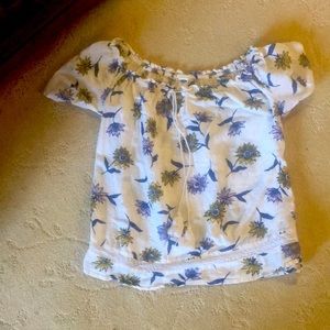 Old Navy Short Sleeve Floral Top XS